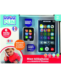 MON TELEPHONE ET SA MONTRE FITNESS