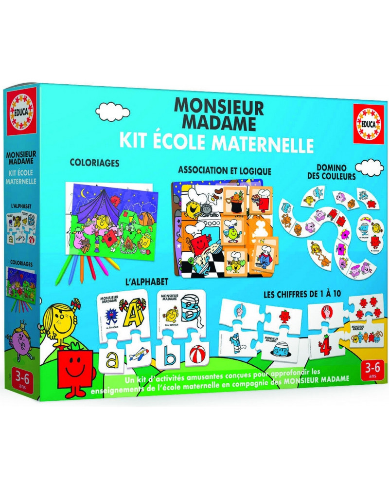 MONSIEUR MADAME KIT ECOLE MATERNELLE