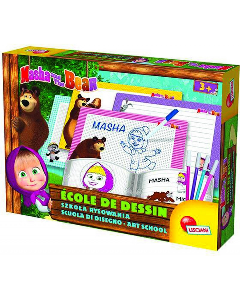 MASHA ET MICHKA ECOLE DE DESSIN