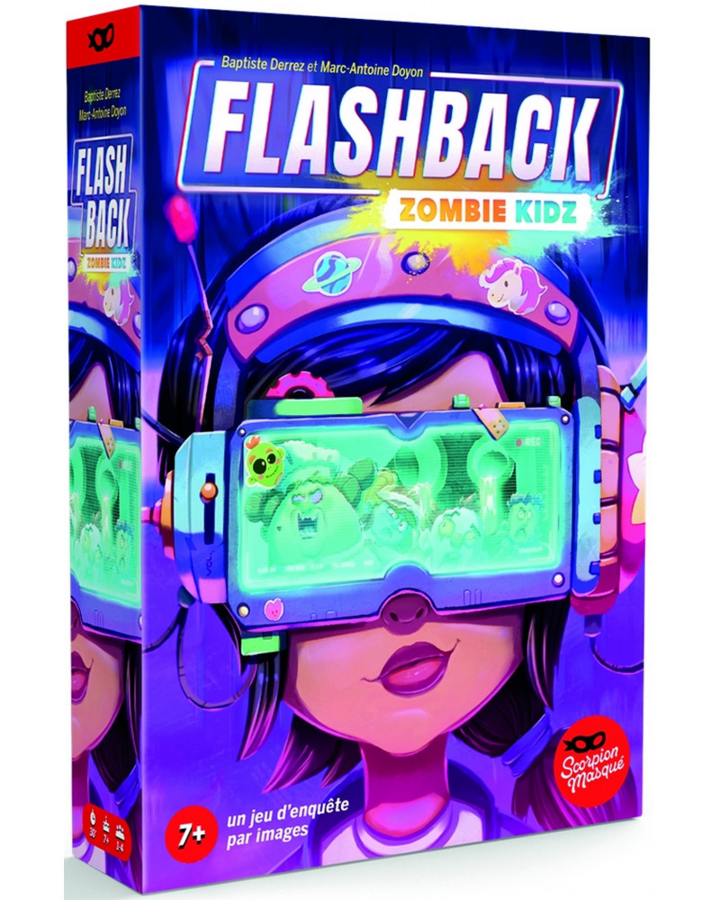 SCORPION MASQUE FLASH BACK ZOMBIE KIDZ
