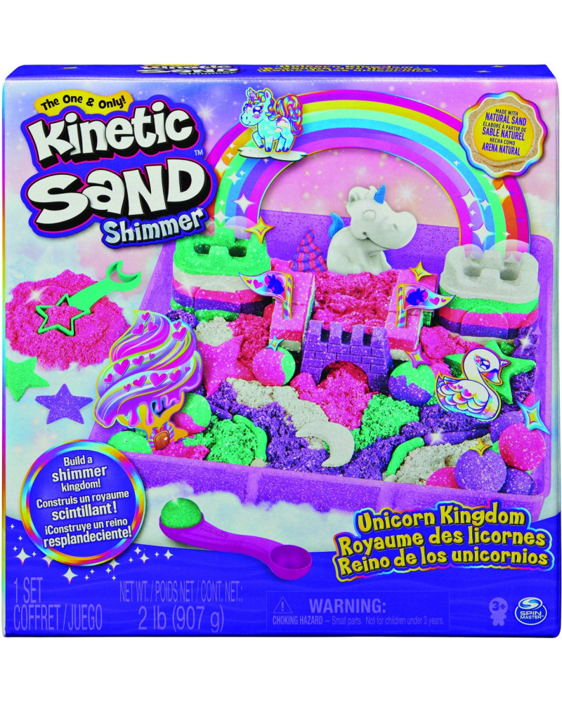 KINETIC SAND UNICORN KINGDOM PLAYSET