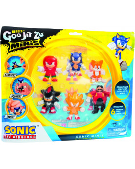 GOOJITZU SONIC MINI PACK DE 6