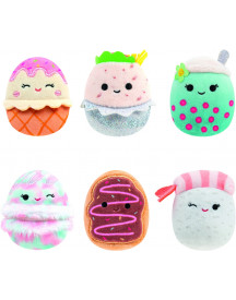 SQUISHVILLE PACK DE 6 SQUISHMALLOW 5CM