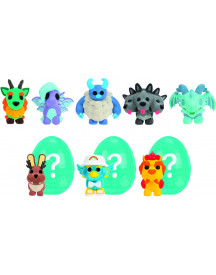 ADOPT ME 6 FIGURINES FANTASY CLAN + OEUF
