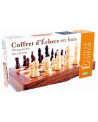 JEU ECHECS BOIS 30X30CM PLIABLE