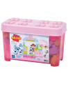MAXI ABRICK BARIL ROSE ANIMAUX FERME 50P