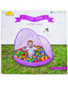 TENTE ROSE + 50 BALLES 6CM
