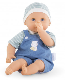 BB CALIN MAEL BLEU/GRIS 30CM