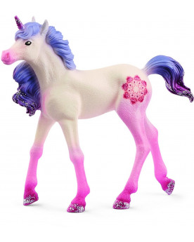 LICORNE MANDALA POULAIN