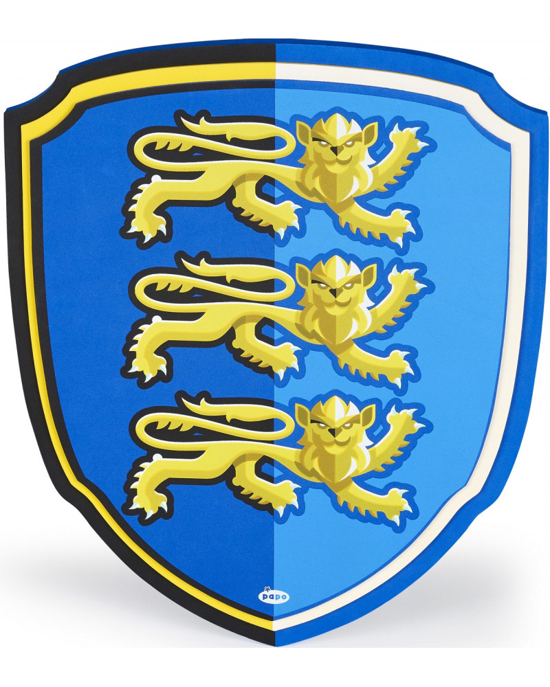 BOUCLIER MOUSSE CHEVALIER LION