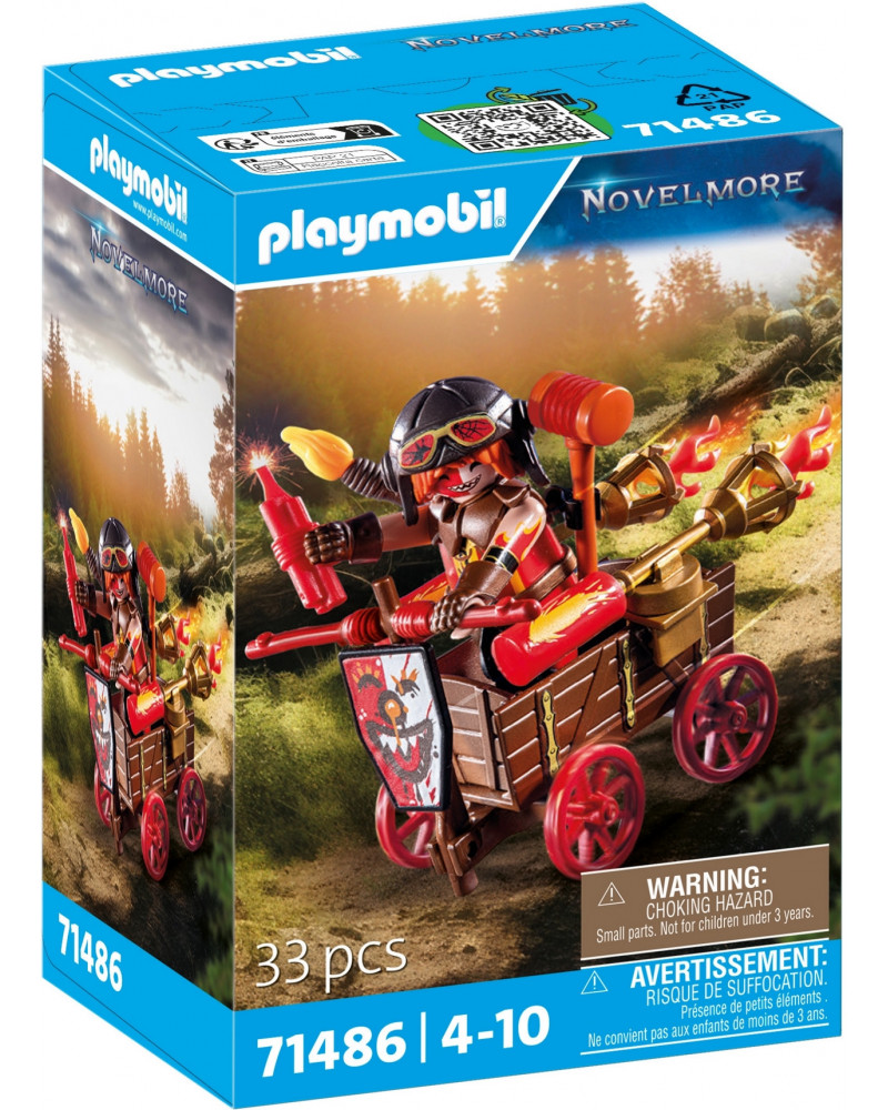 KAHBOOM AVEC VEHICULE DE COURSE