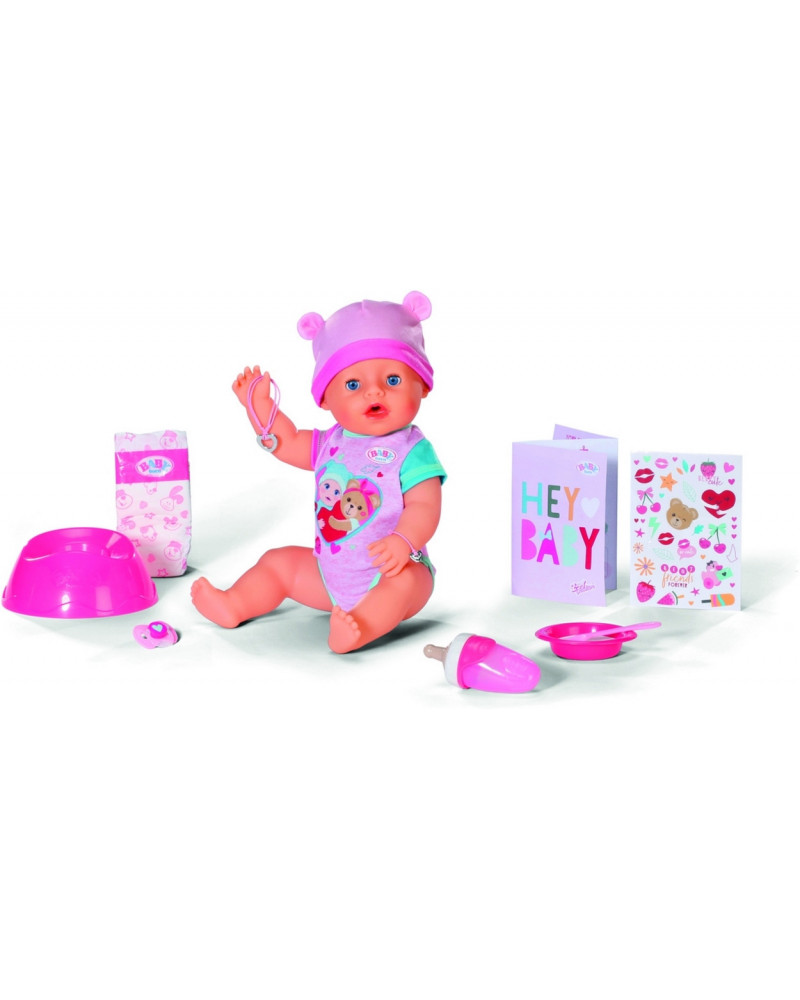 BABY BORN INTERACTIF FILLE EMMA 43CM