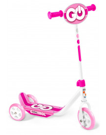 SCOOTER 3 ROUES SKIDS ROSE