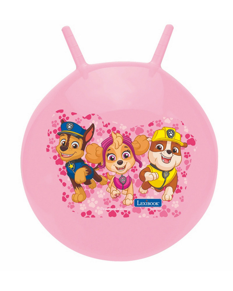 BALLON SAUTEUR 45CM PAW PATROL ROSE