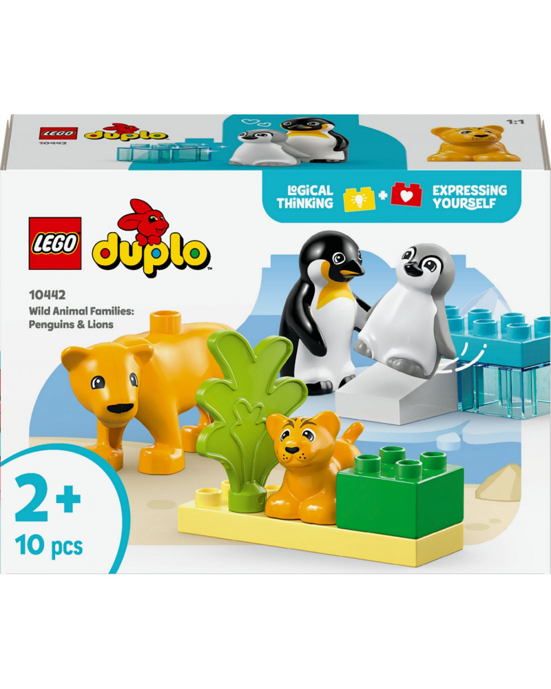 FAMILLES D'ANI. SAUV.:PINGOUINS ET LIONS