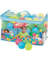 100 BALLES PLASTIQUES 6.5CM