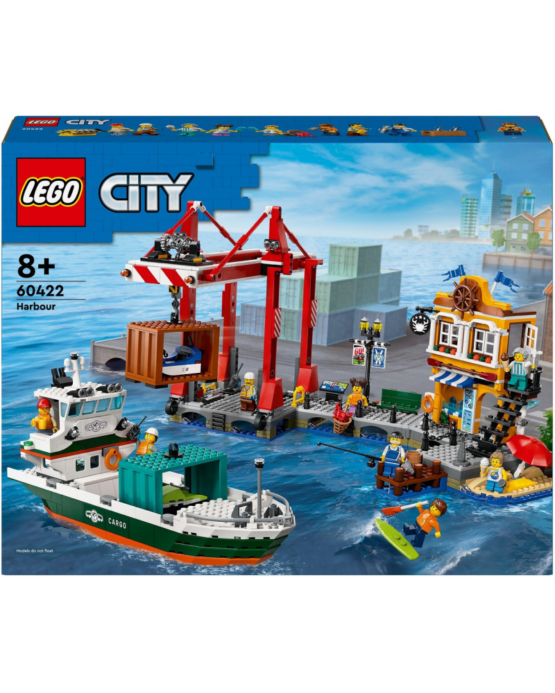 LE PORT ET LE NAVIRE MARCHAND