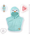 BEBE 36CM CAPE DE BAIN PINGOUIN