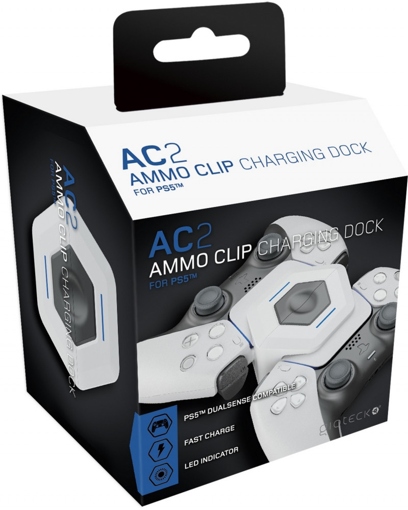 PS5 STATION DE RECHARGE POUR 2 MANETTES