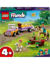 LA REMORQUE DU CHEVAL ET DU PONEY