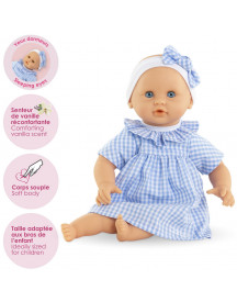 BEBE CALIN MILLY VICHY BLEU
