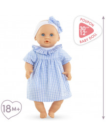 BEBE CALIN MILLY VICHY BLEU
