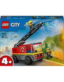 CAMION DE POMPIERS AVEC ECHELLE