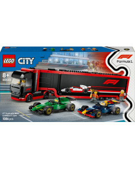 CAMION DE F1 AVEC F1 RB20...
