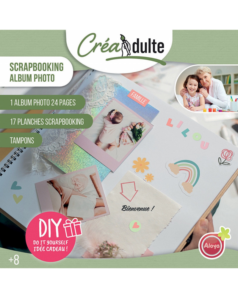 CREADULT SCRAPBOOKING ALBUM PHOTO