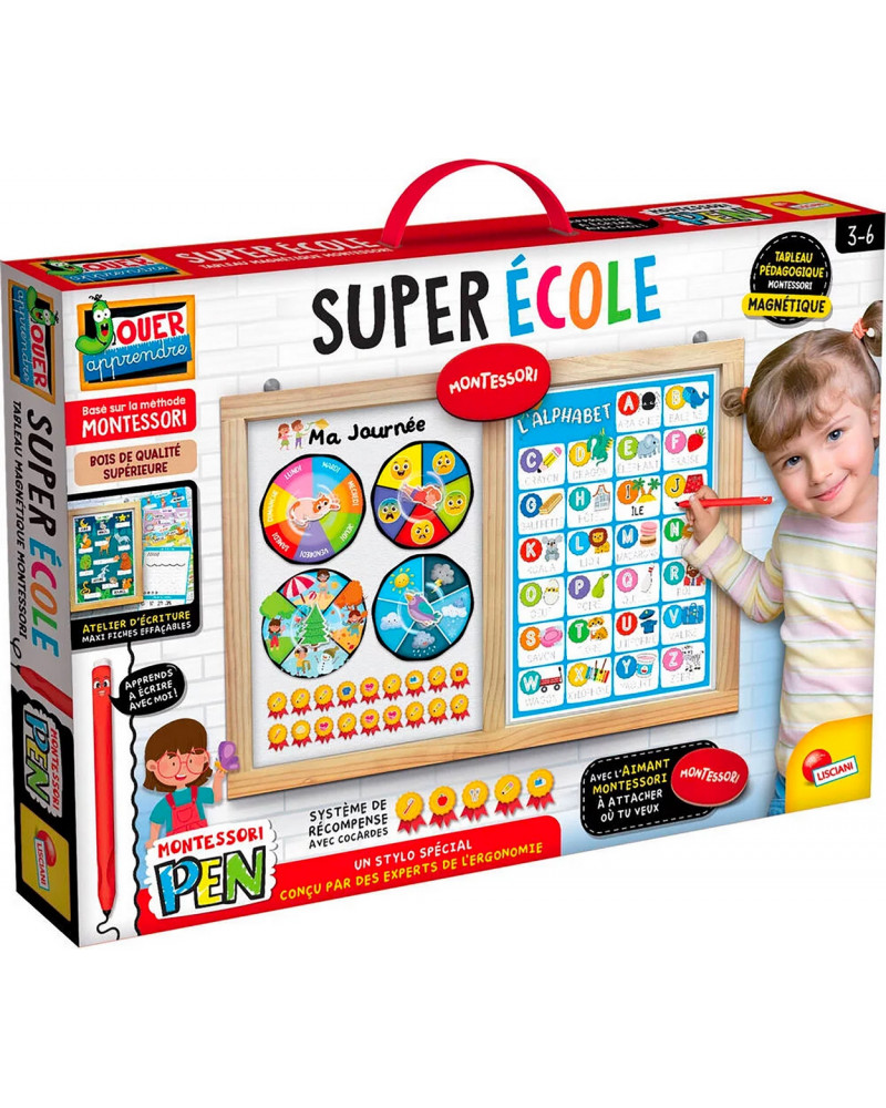 MONTESSORI SUPER ECOLE TABLEAU MAGNETIQU