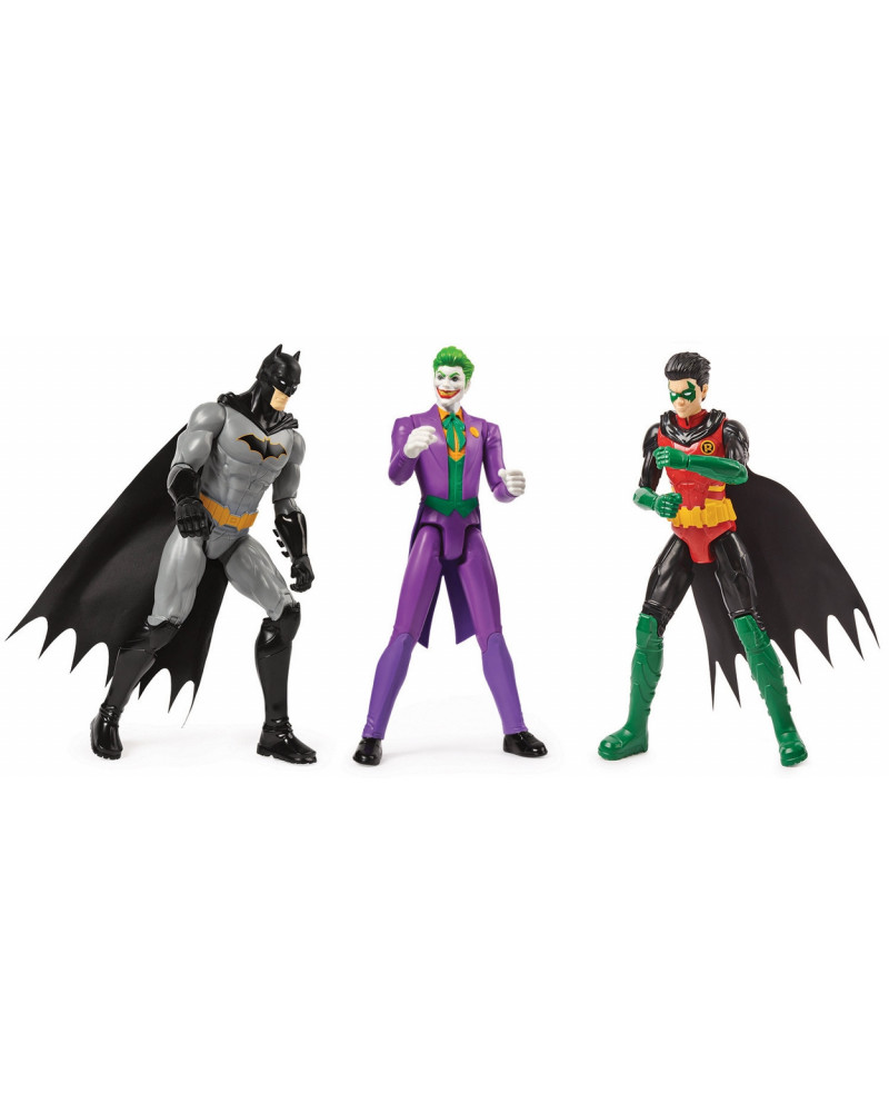 BATMAN PACK DE 3 PERS. 30CM