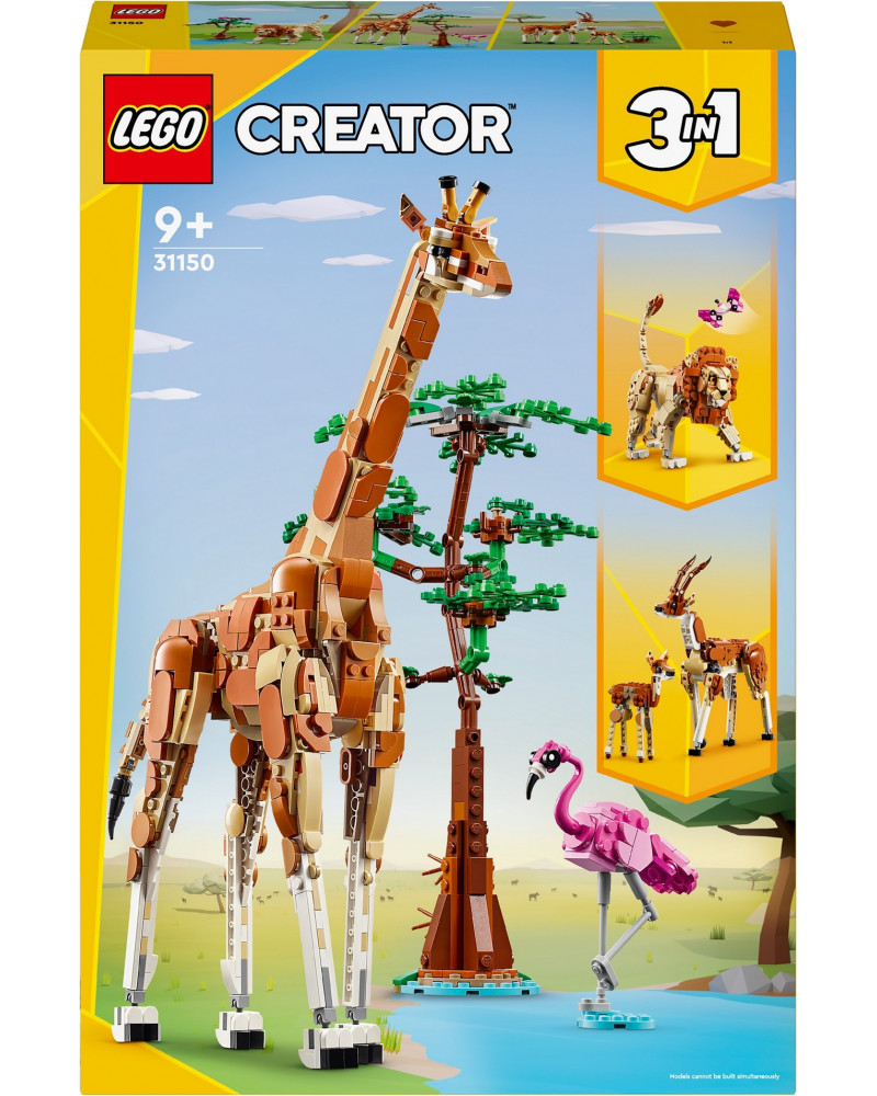 LES ANIMAUX SAUVAGES DU SAFARI
