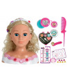 TETE A COIFFER ET A MAQUILLER ROSE BLOND