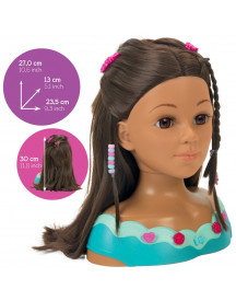 TETE A COIFFER ET A MAQUILLER MIA BRUNE