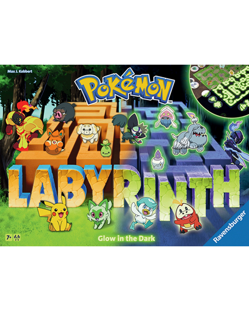 LABYRINTHE POKEMON GLOW IN THE DARK
