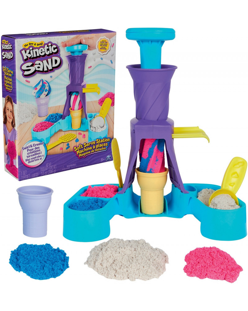 KINETIC SAND SOFT SERVE STATION