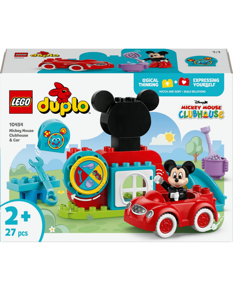 LA MAISON ET LA VOITURE DE MICKEY