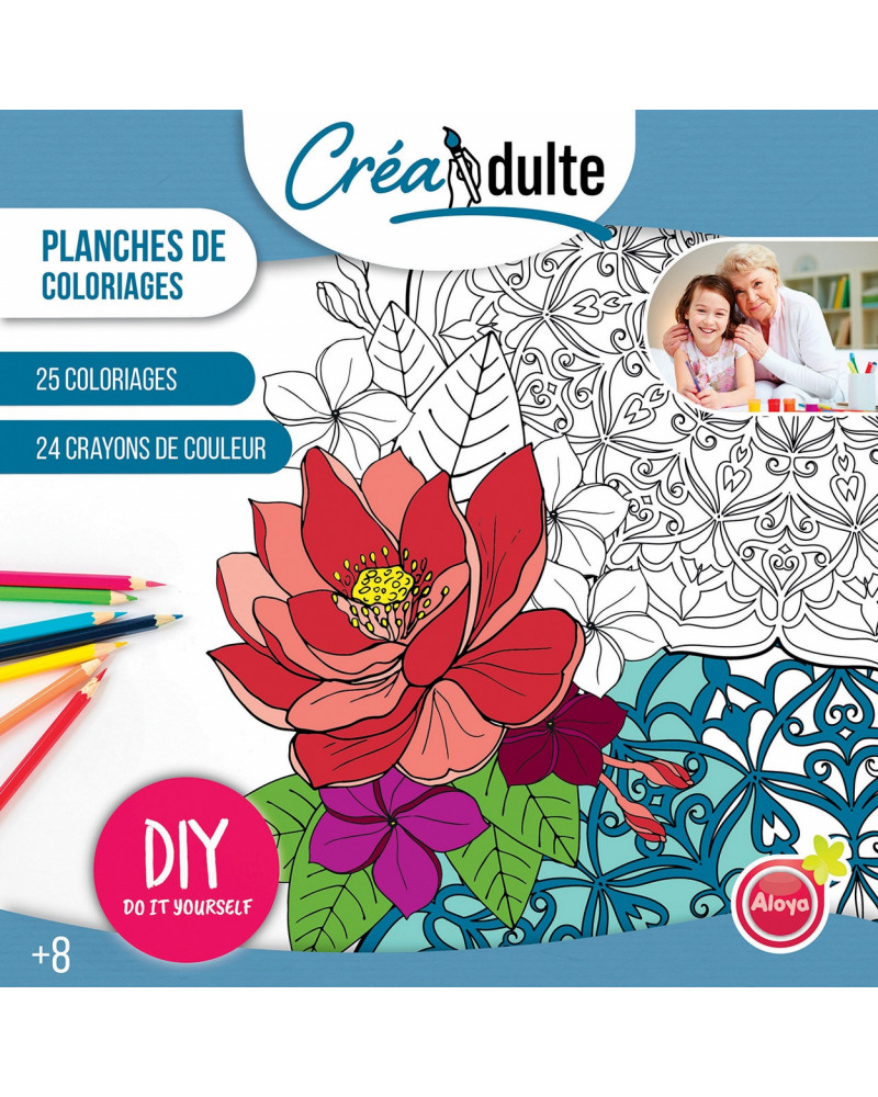 CREADULT PLANCHES DE COLORIAGE