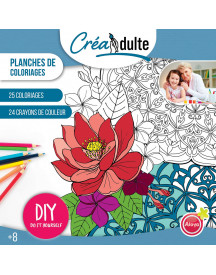 CREADULT PLANCHES DE COLORIAGE