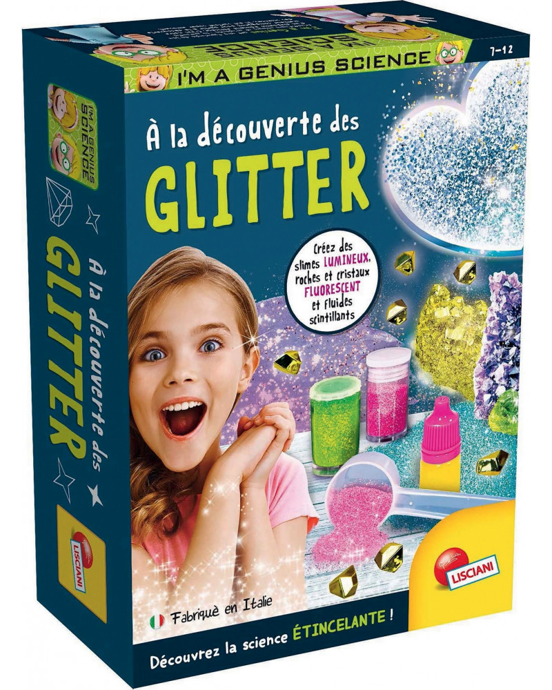 I'M A GENIUS SCIENCE A LA DEC. GLITTER