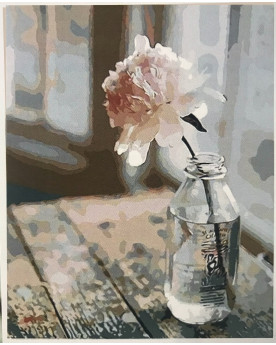 PPN 40X50 FLEUR BLANCHE +...