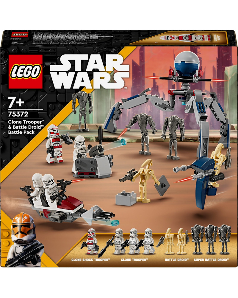 PACK DE COMBAT CLONE TROOPERS-DROIDES