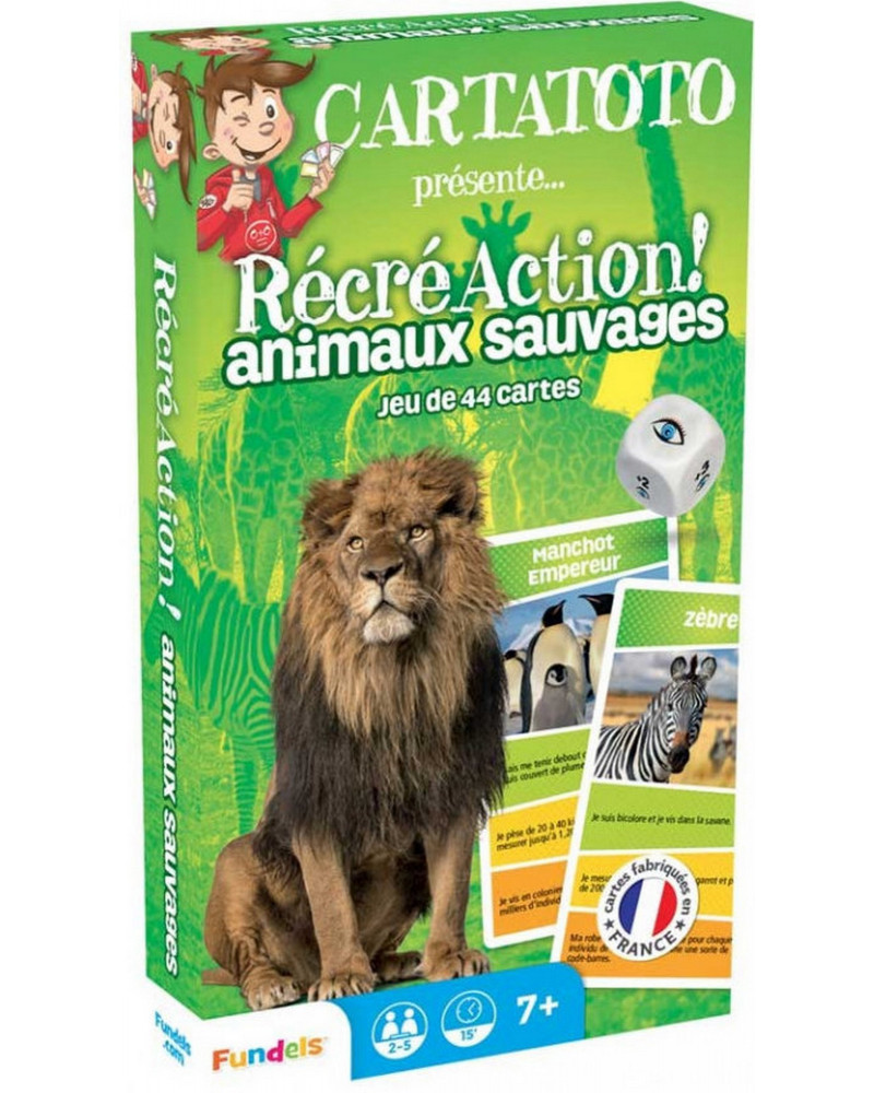 CARTATOTO RECREATION ANIMAUX DSPL