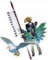 KNIGHT FAIRY AVEC ANIMAL PREFERE
