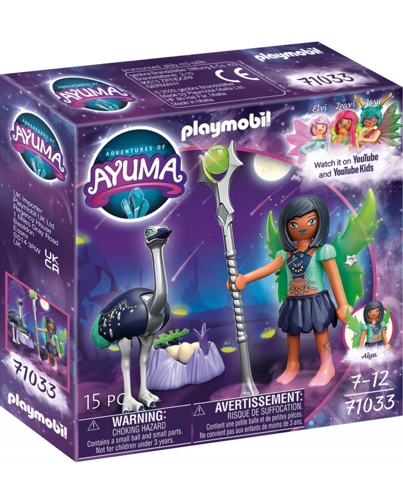 MOON FAIRY AVEC ANIMAL DE COEUR