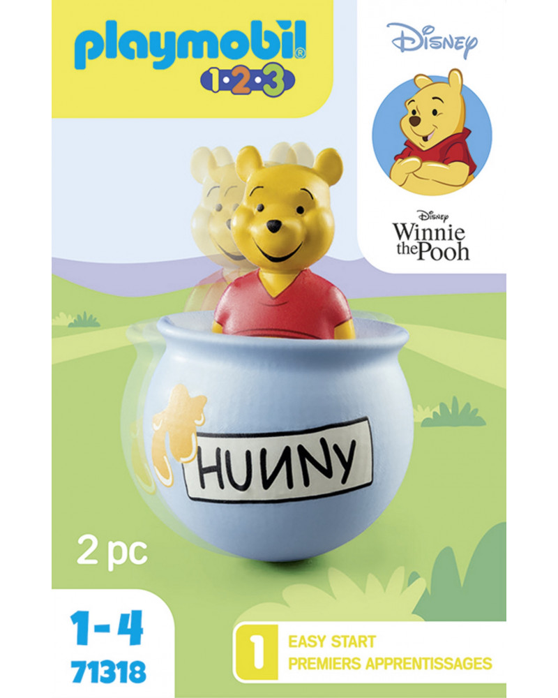 WINNIE L'OURSON ET CULBUTO POT DE MIEL