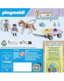 ENFANTS AVEC CALECHE ET PONEY