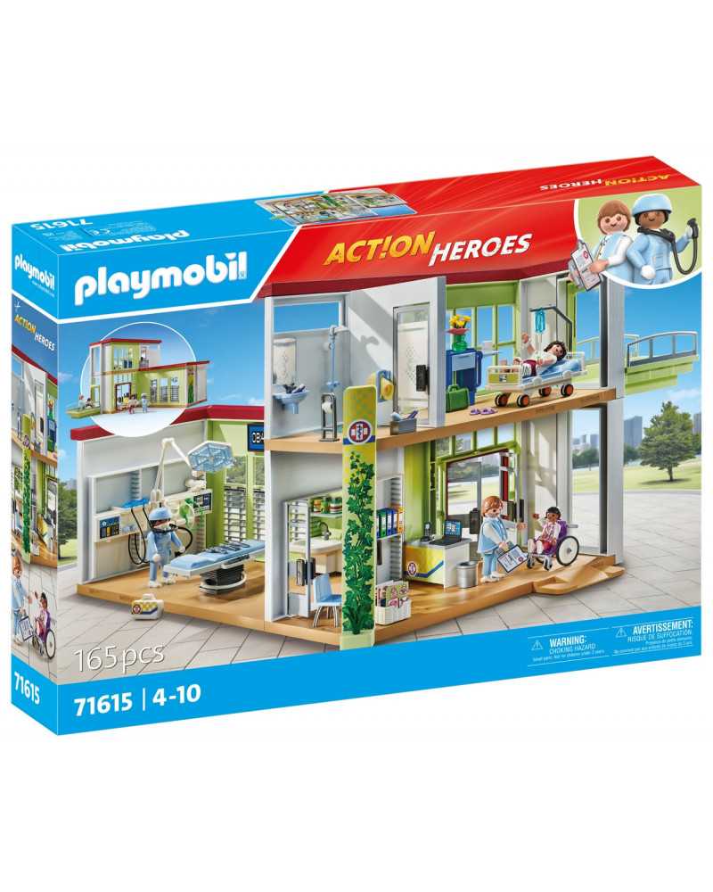 HOPITAL AMENAGE AVEC TOIT VEGETAL