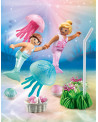 ENFANTS SIRENES AVEC MEDUSES ET COQUILLA