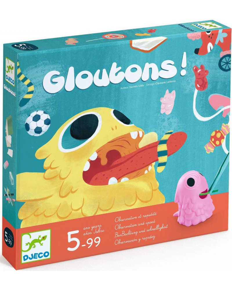 JEU GLOUTONS OBSERVATION RAPIDITE